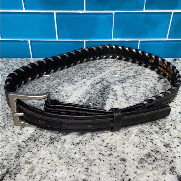 ❤️GIFTED❤️Boy's Tooled Leather Dun Dee Belt - Picture 7 of 7